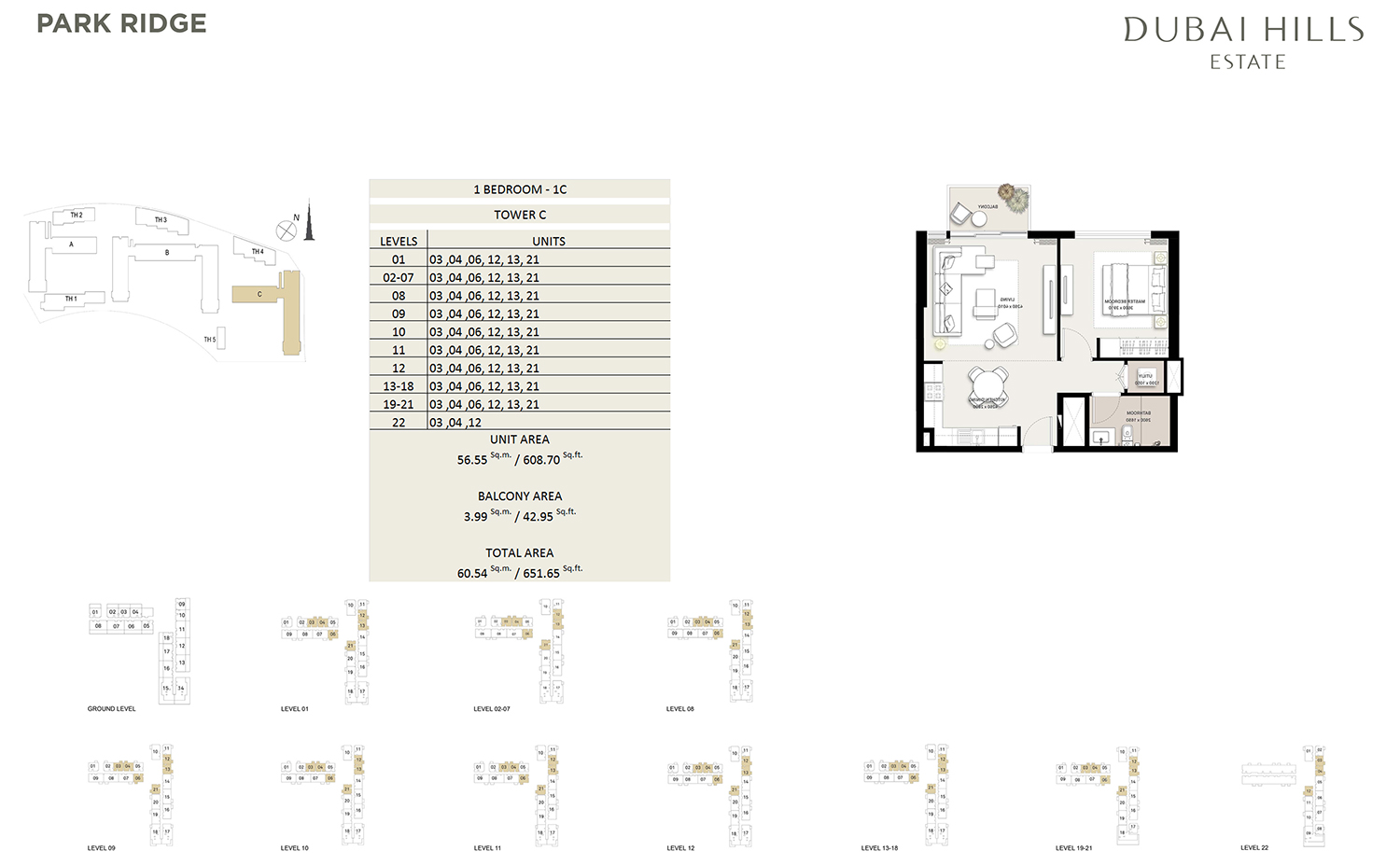 Park Ridge floor plan 1