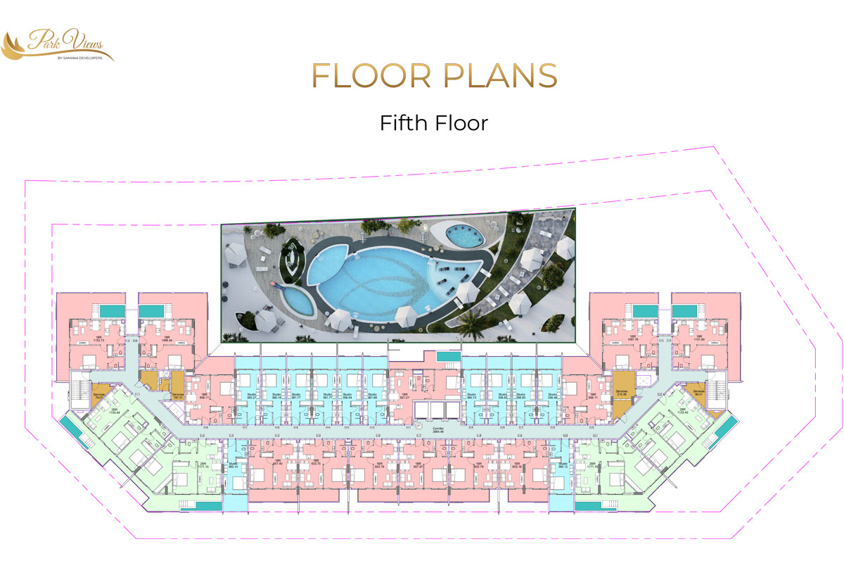 Samana Park Views floor plan 3