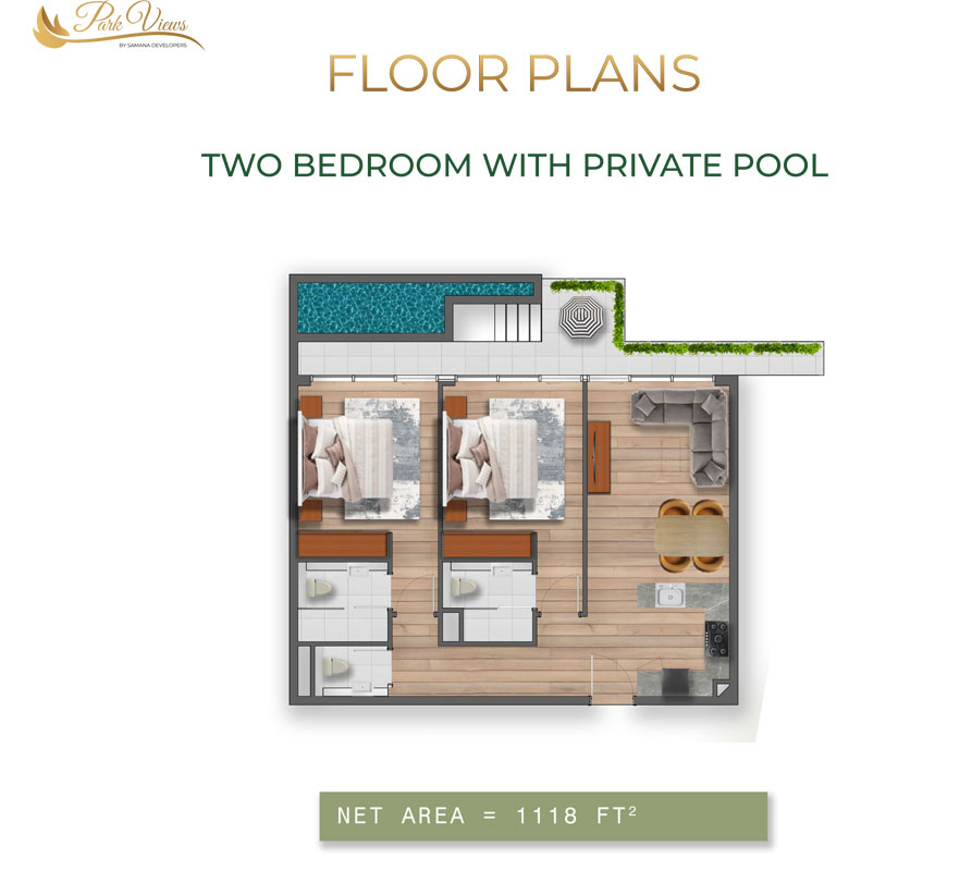 Samana Park Views floor plan 4