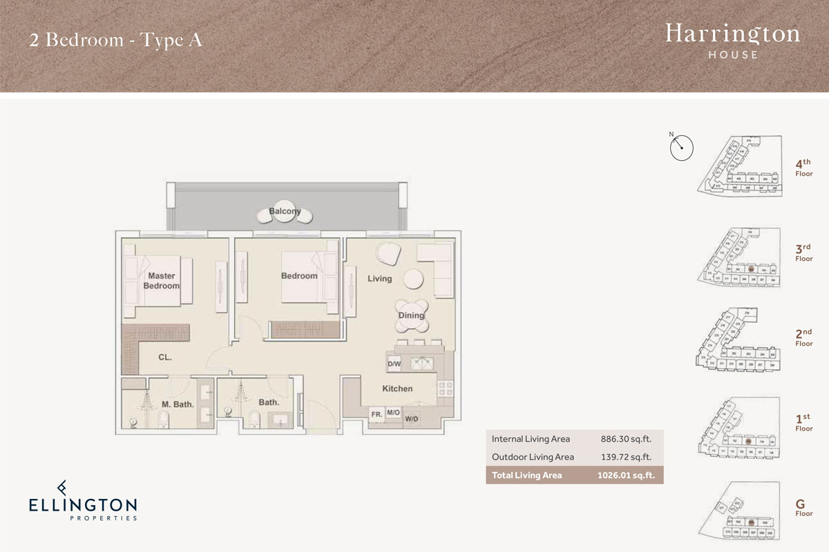 Harrington House floor plan 3
