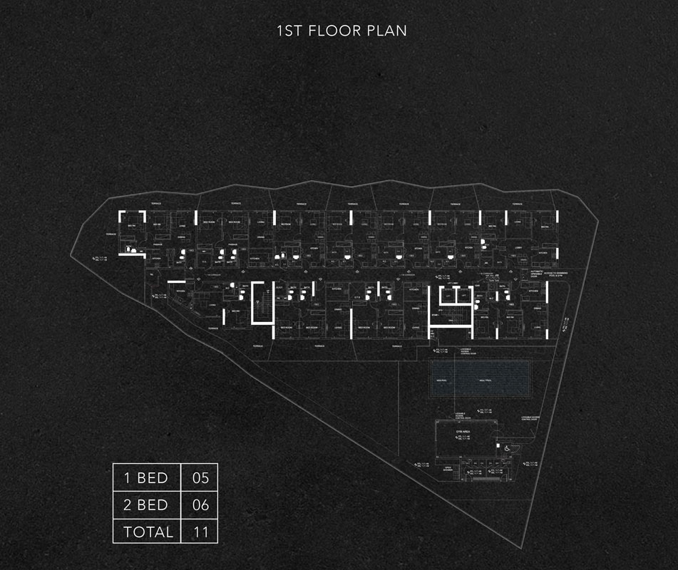 Binghatti Gems floor plan 2