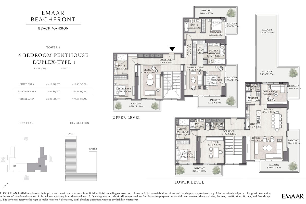 Beach Mansion floor plan 6