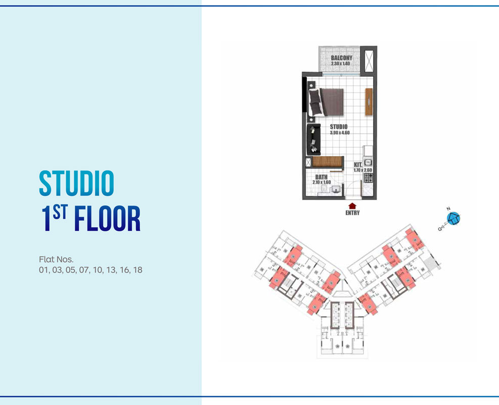 Skyz Residence floor plan 1