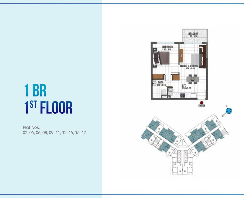 Skyz Residence floor plan 2