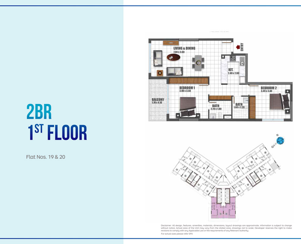 Skyz Residence floor plan 3