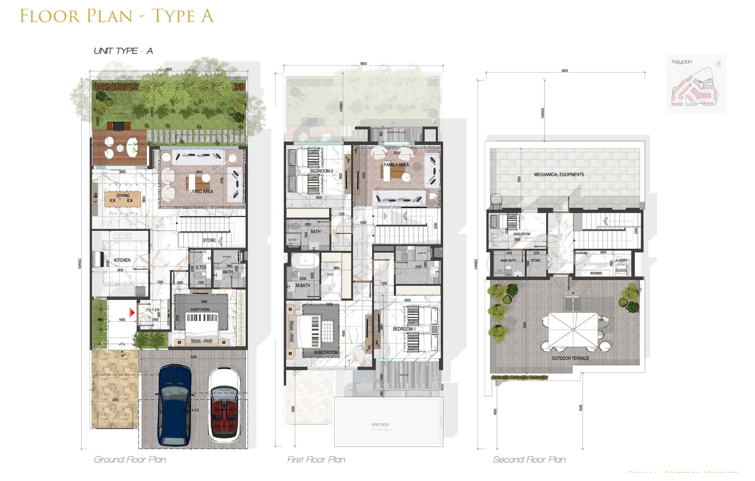 Sevilla Victory Heights floor plan 1