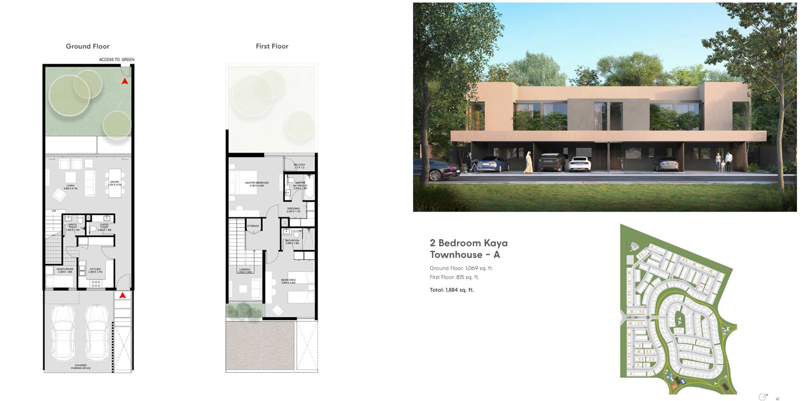 Masaar Kaya Villas floor plan 1