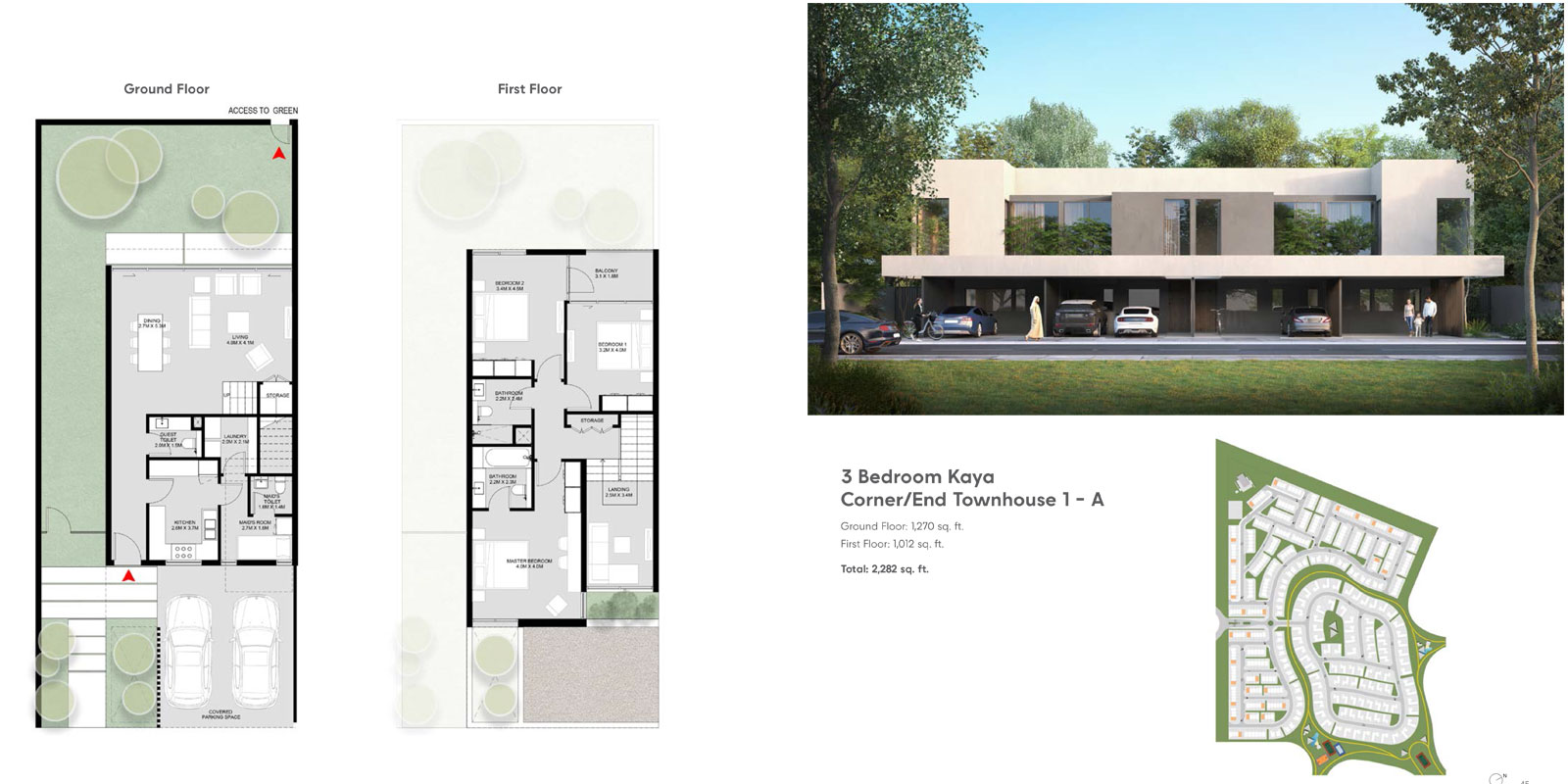 Masaar Kaya Villas floor plan 2