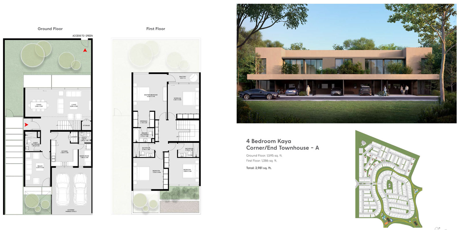 Masaar Kaya Villas floor plan 3