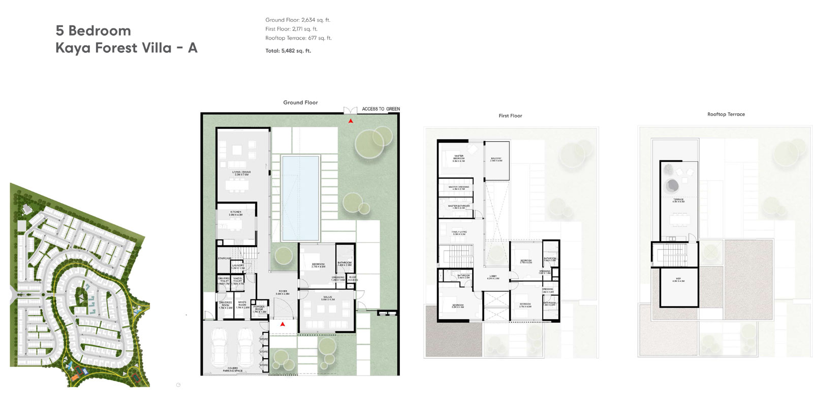 Masaar Kaya Villas floor plan 4