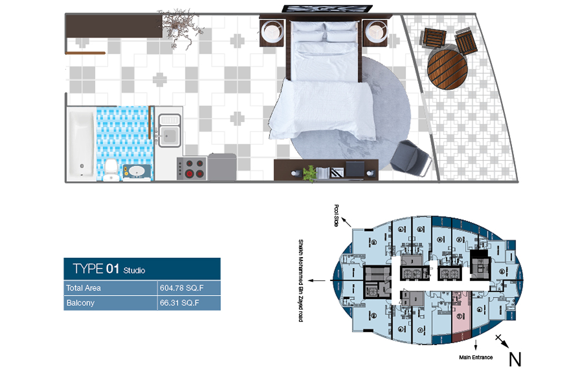O2 Tower floor plan 1