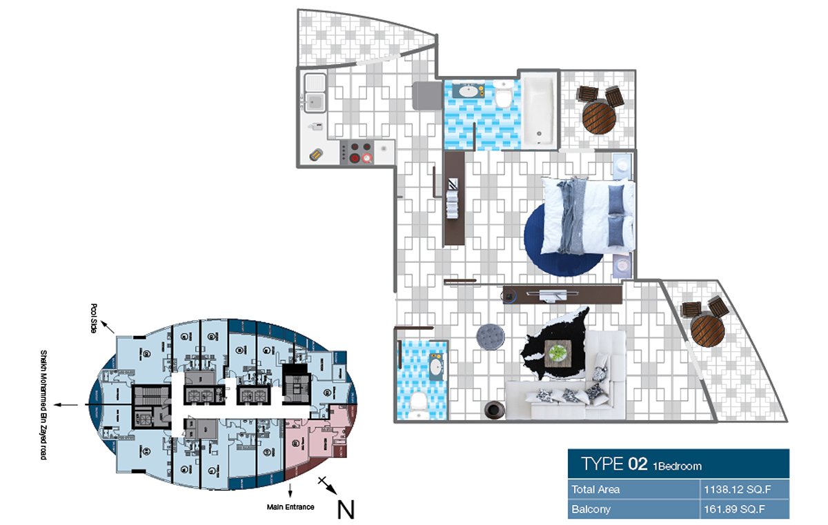 O2 Tower floor plan 2