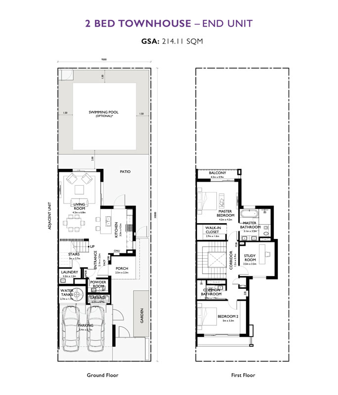 The Dahlias Yas Acres floor plan 1