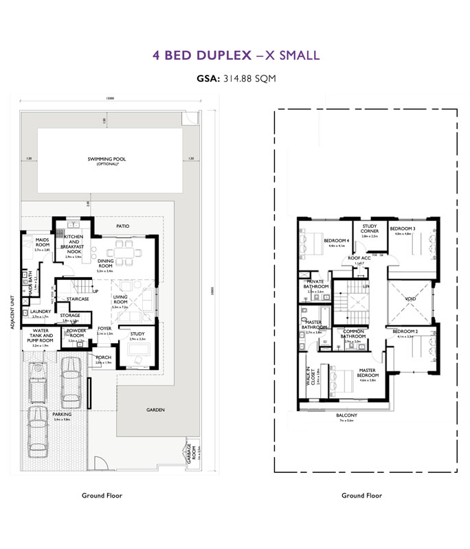 The Dahlias Yas Acres floor plan 3