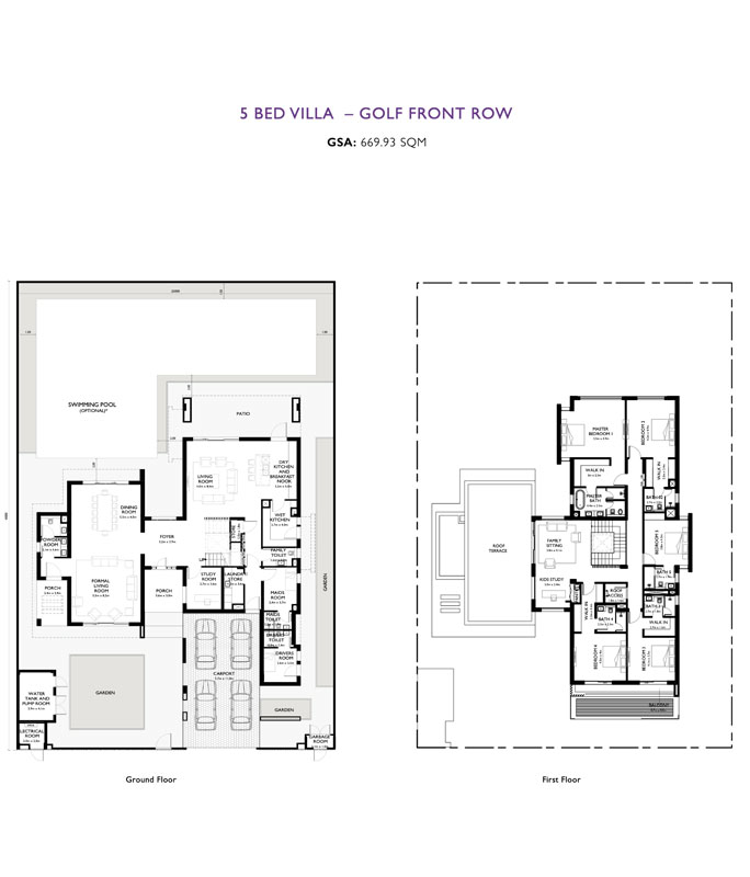 The Dahlias Yas Acres floor plan 4