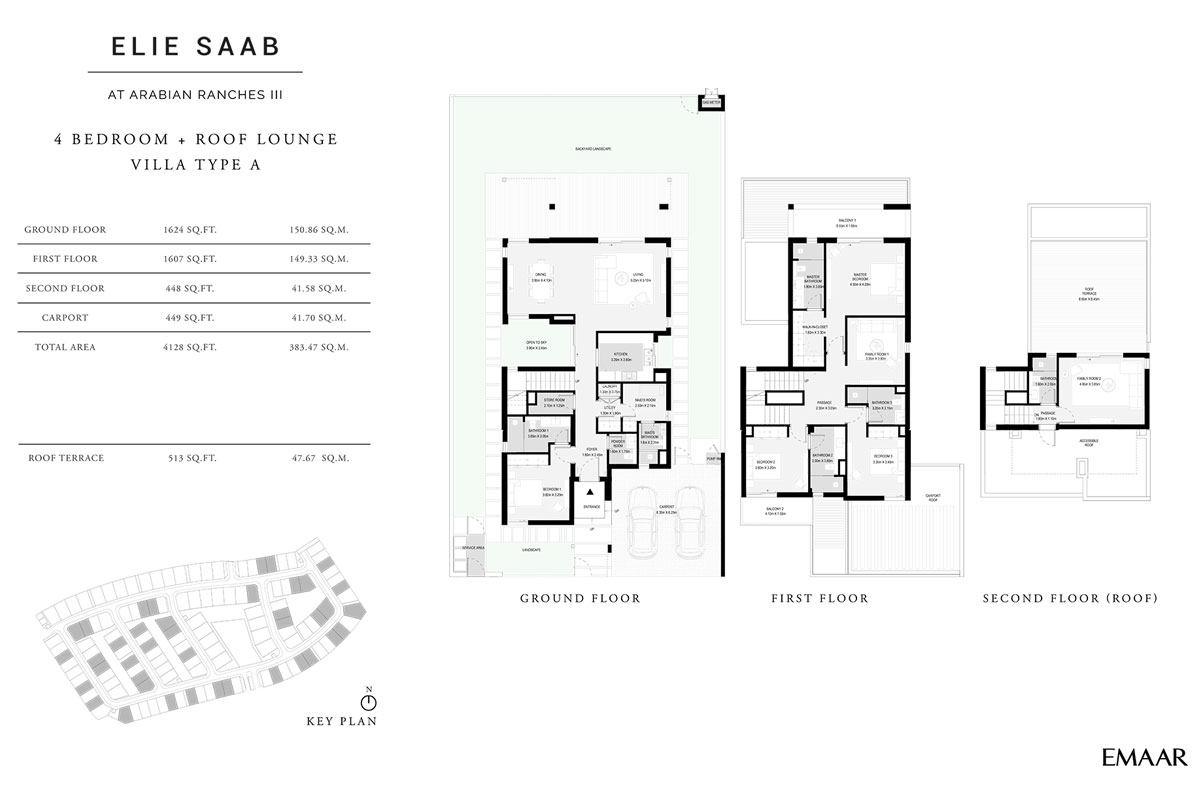 Elie Saab at Arabian Ranches 3 floor plan 1