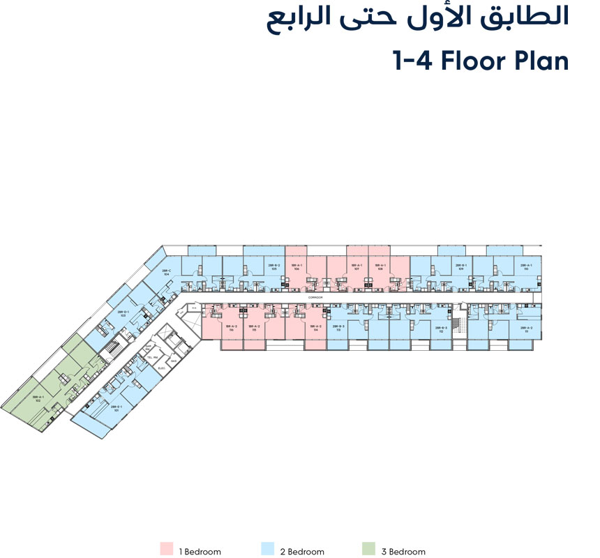 The Gate at Aljada floor plan 2