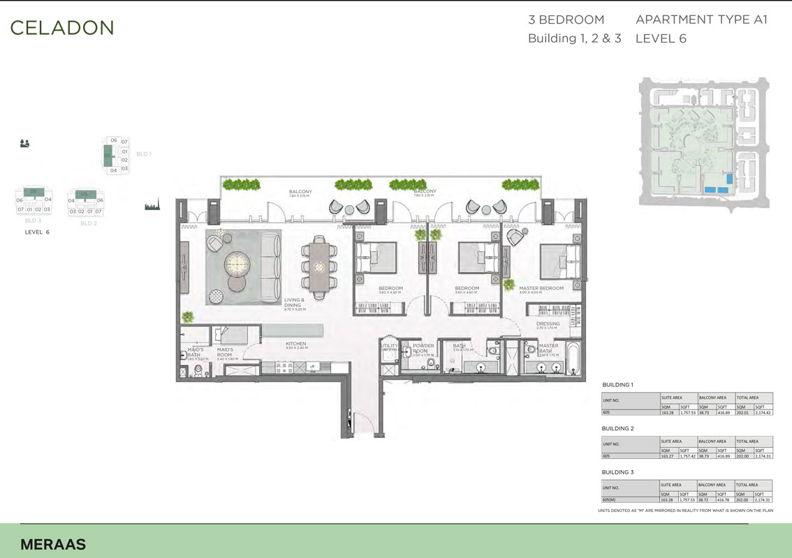 Celadon Central Park floor plan 3