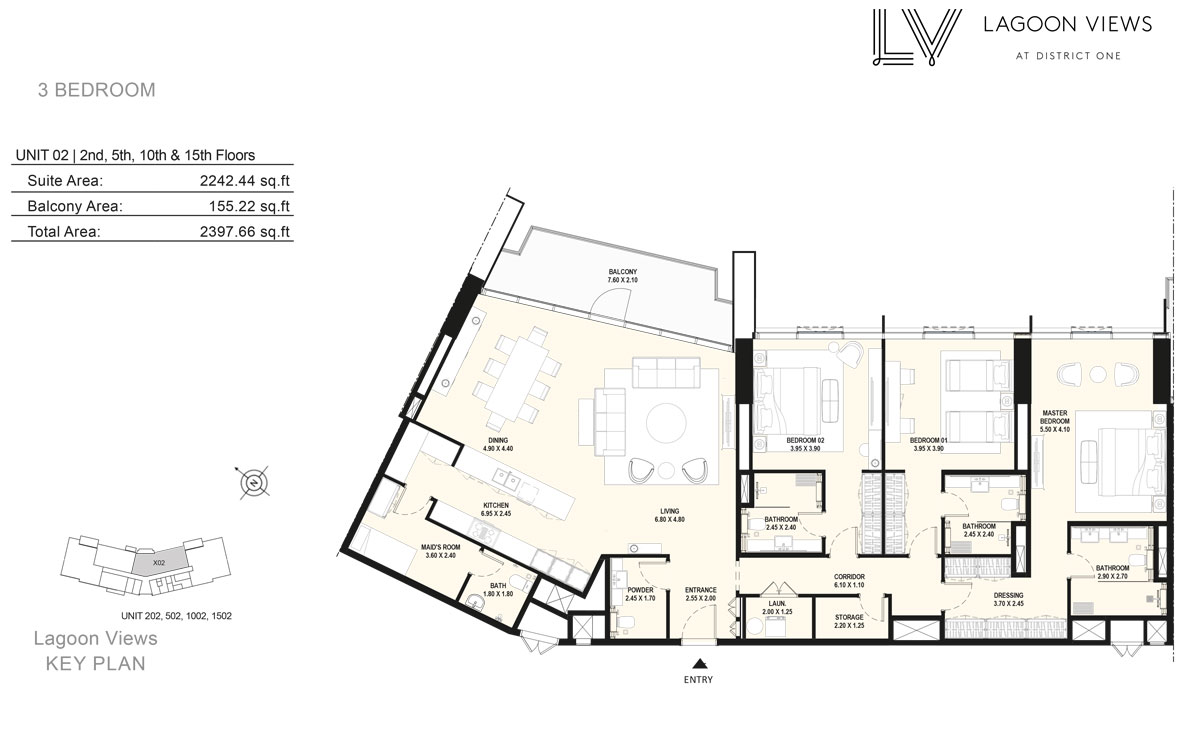Lagoon Views floor plan 4