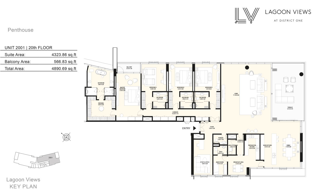 Lagoon Views floor plan 7
