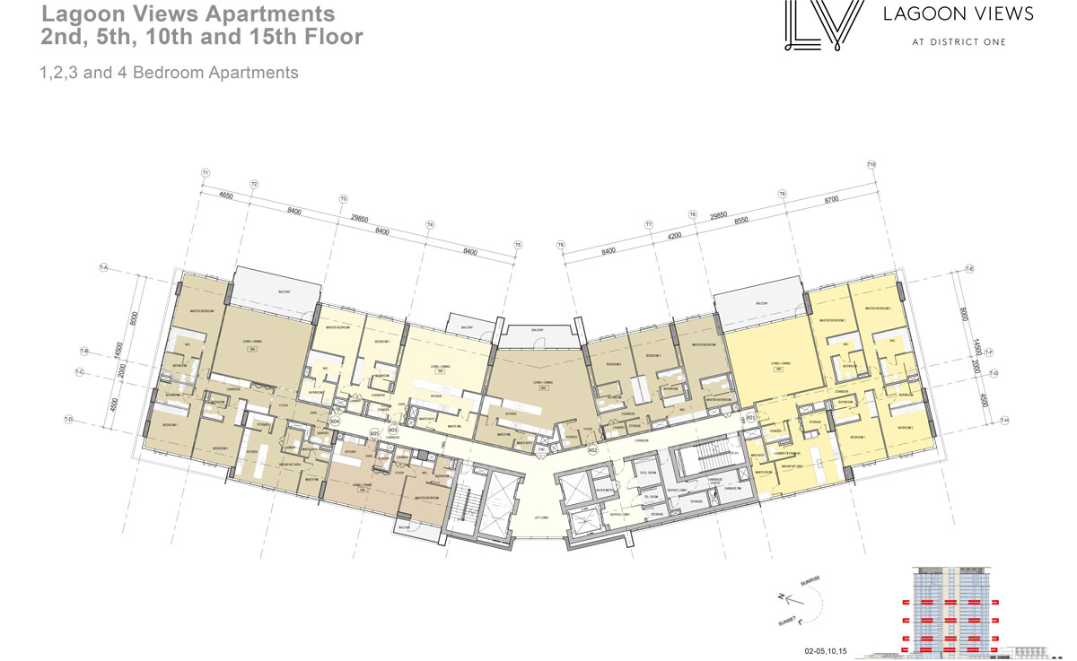Lagoon Views floor plan 2