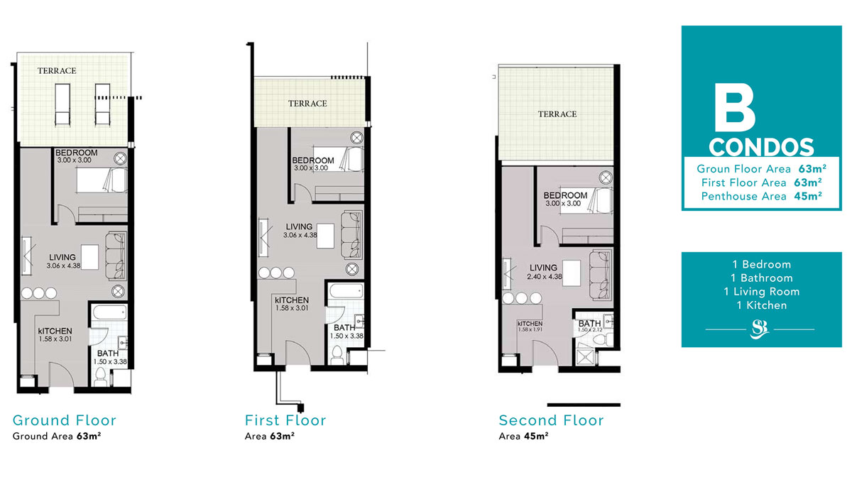 S Bay floor plan 1