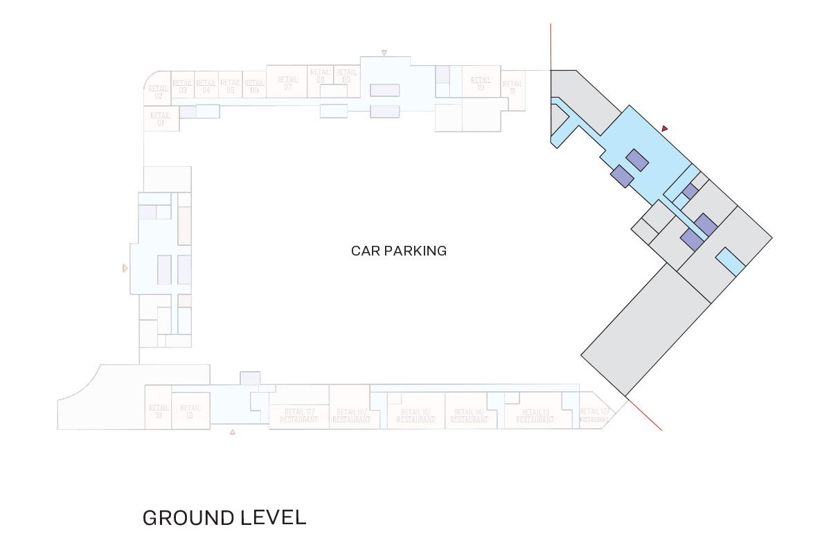The Crest floor plan 2