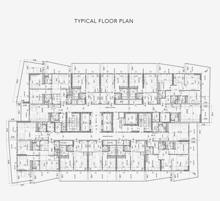 Binghatti Canal floor plan 3