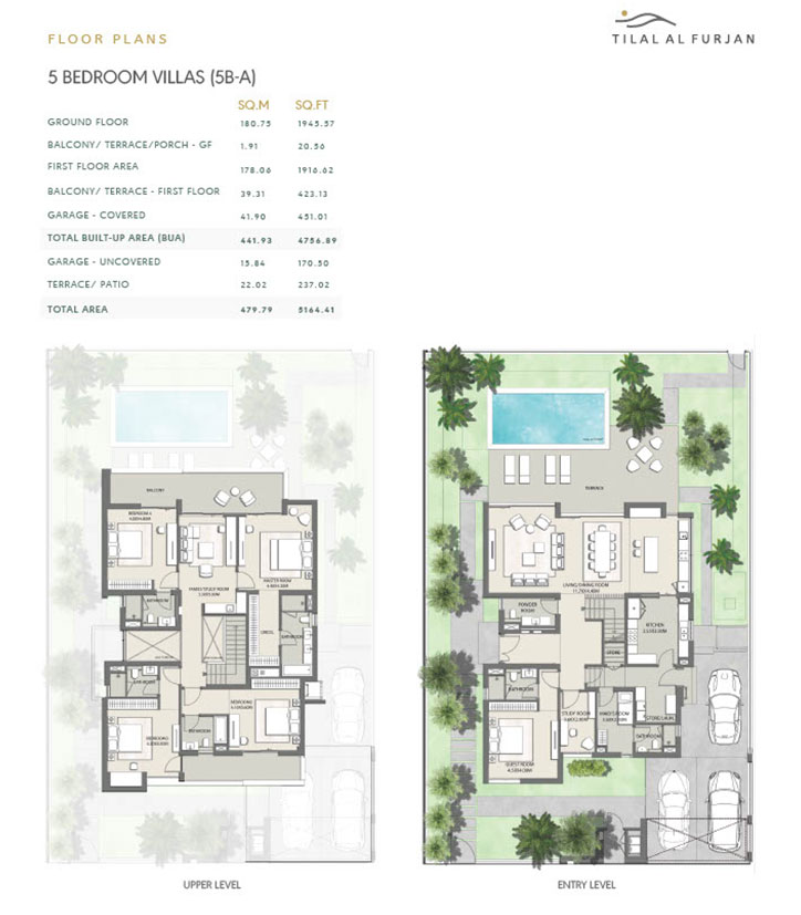 Tilal Al Furjan floor plan 2