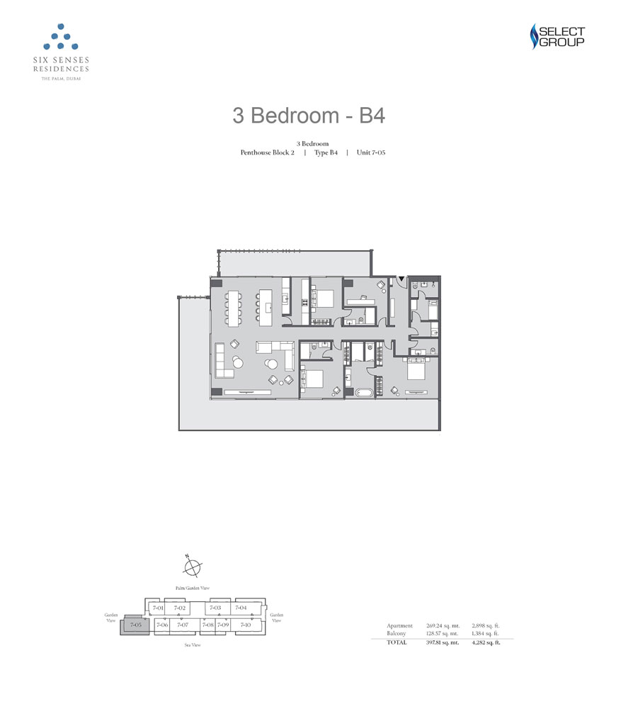Six Senses floor plan 3