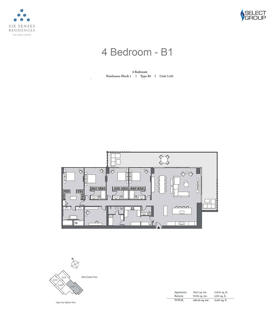 Six Senses floor plan 5