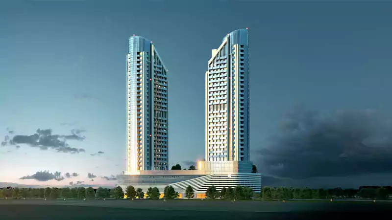 Cloud Twin Tower — Tiger Group off plan in Jumeirah Village Triangle