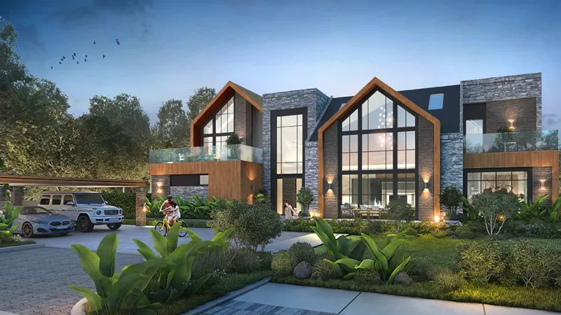 The Farmhouses — Damac Properties off plan in Damac Hills 2