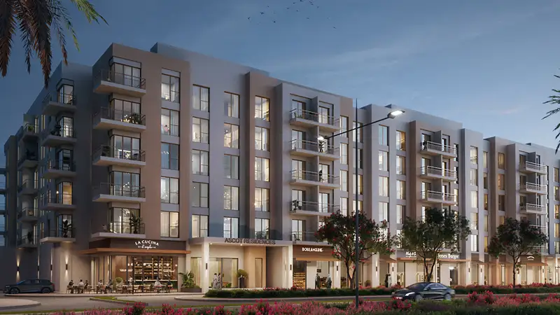 Ascot Residences — Nshama off plan in Town Square Dubai