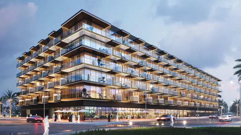 Binghatti Crescent — Binghatti Developers off plan in Jumeirah Village Circle