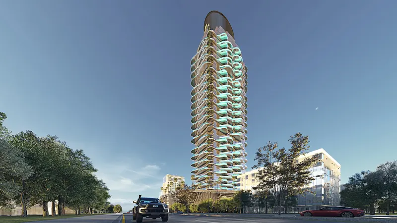 Volga Tower at JVT — Tiger Group off plan in Jumeirah Village Triangle