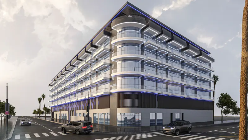 Emerald Vision Tower at JVT — Vision Avenue Homes off plan in Jumeirah Village Triangle
