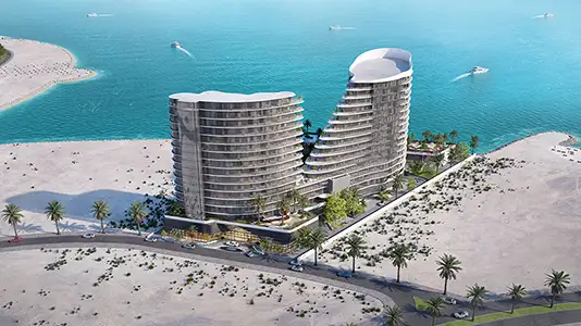 The Beach Residences at Al Marjan — Range RAK Development off plan in Al Marjan Island