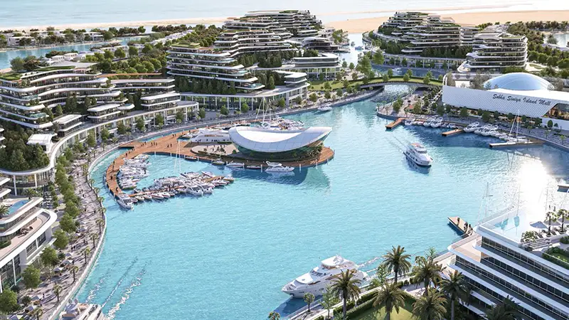 Sobha Delphine Beach Residences — Sobha Group off plan in Siniya Island