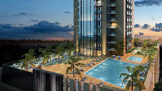 The Square Tower — Tiger Group off plan in Jumeirah Village Circle