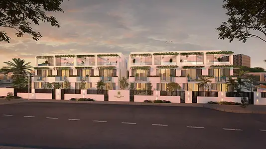 Sunset Grove Homes at JVC — SNK Properties off plan in Jumeirah Village Circle