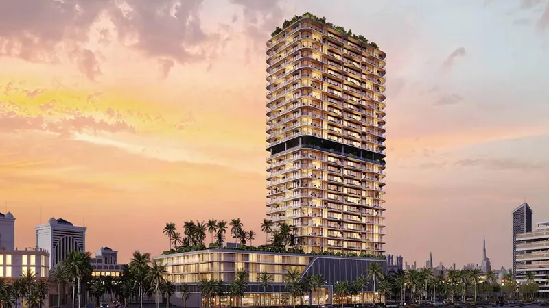 Interstellar Tower at JVT — Mr Eight Development off plan in Jumeirah Village Triangle