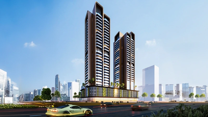 Guzel Towers at JVT — Tiger Group off plan in Jumeirah Village Triangle