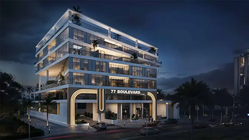 77 Boulevard at JVC — Bam Development off plan in Jumeirah Village Circle