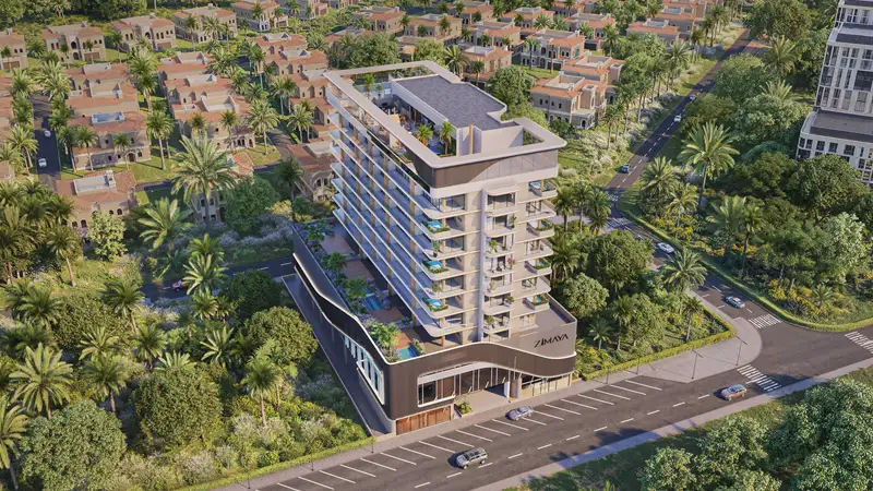 Celeste Heights at Al Furjan — Zimaya Properties off plan in Al Furjan