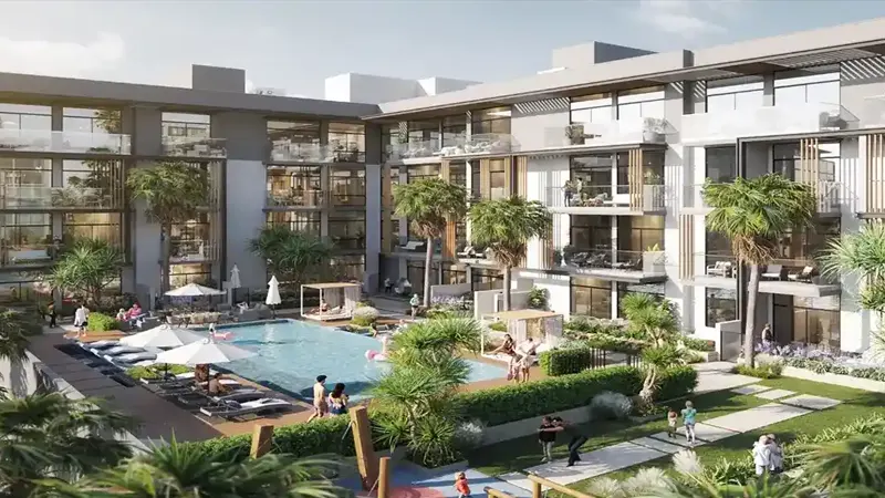 Oxford Terraces 2 by Iman — Iman Developers off plan in Jumeirah Village Circle