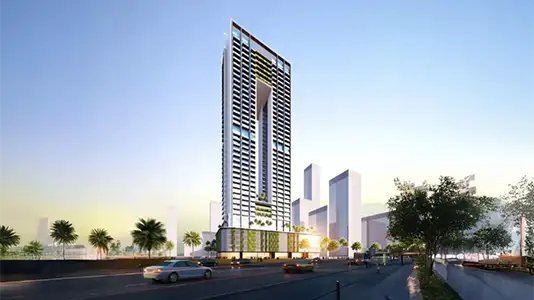 Sky Gate Tower at JVT — Tiger Group off plan in Jumeirah Village Triangle