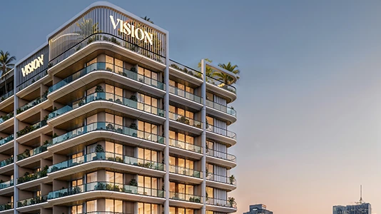 Vista by Vision — Vision Development off plan in Dubai Production City