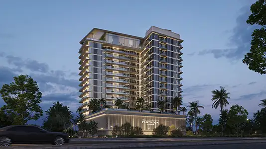 Omya Residences at Wasl Gate — Pantheon Development off plan in Wasl Gate