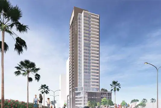 The Community — Aqua Properties off plan in Jumeirah Village Triangle